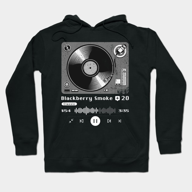 Blackberry Smoke ~ Vintage Turntable Music Hoodie by SecondLife.Art